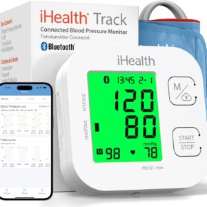 iHealth Track Slimme Bloeddrukmeter - Bluetooth en Groot Scherm