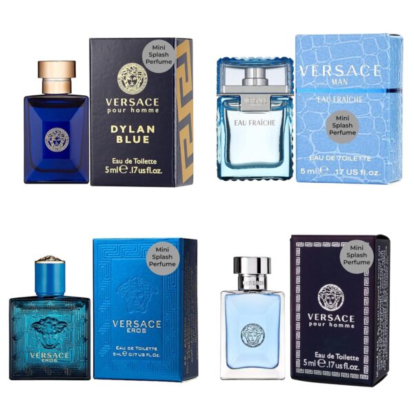 Luxury Versace Cologne Sample Set for Men