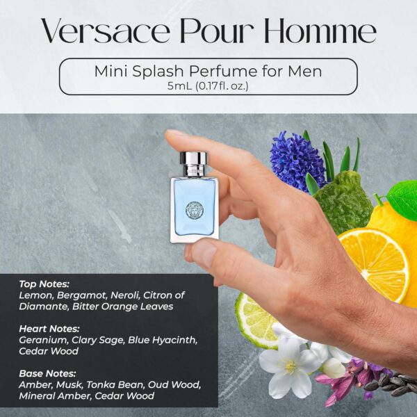 Luxury Versace Cologne Sample Set for Men