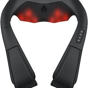 Medcursor Nek- & Rugmassager – Shiatsu Kussen met Warmte, Pijnverlichting